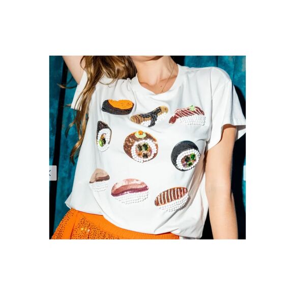 Queen of Sparkles Sushi Tee (Small) - Picture 2 of 6